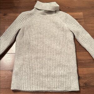 Club Monaco Ribbed WOOL Turtleneck Sweater XS